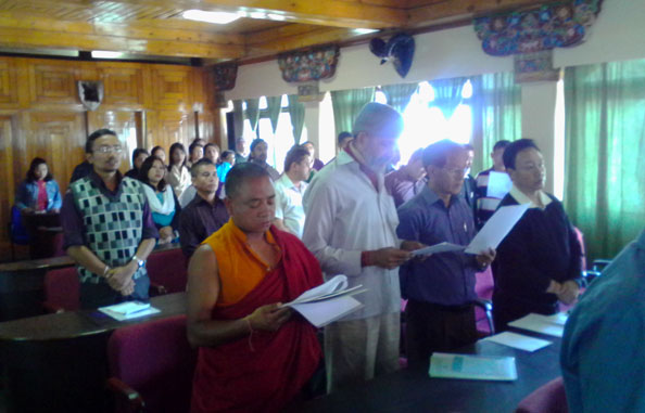 Swastha Bharat Swachh Sikkim pledge