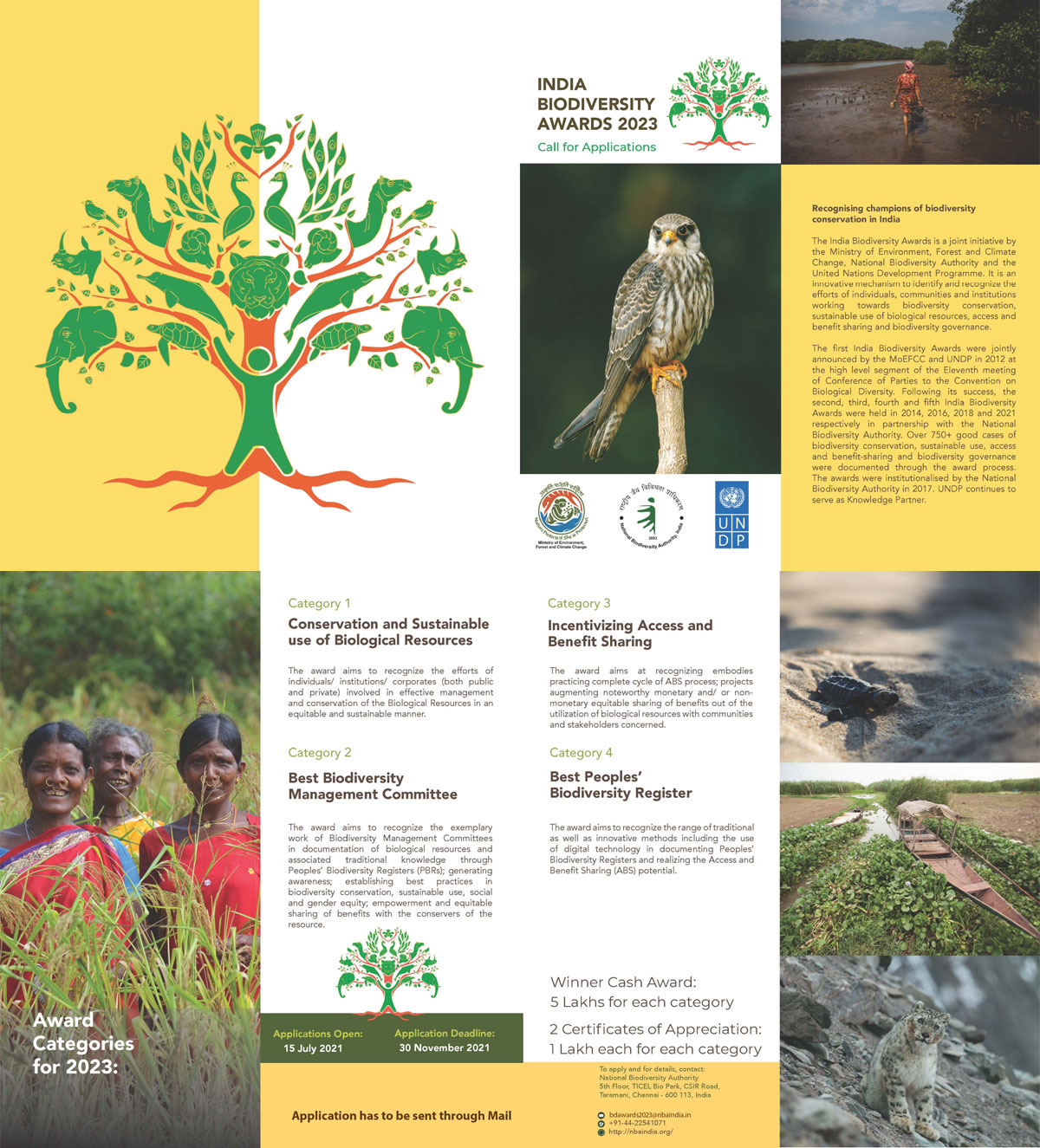 India Biodiversity Awards 2023