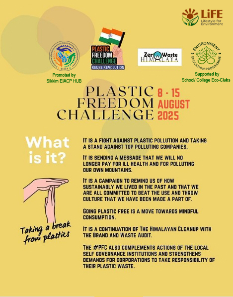 Plastic Freedom Challenge 2025 (August 8-15)