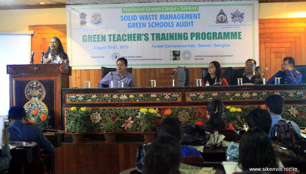 Green Teacher's Training 2015
